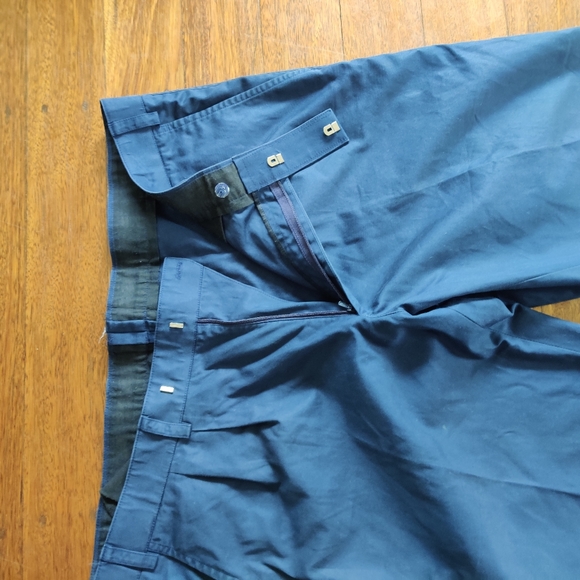 Custom made Navy blue trousers for men Waist 48cm - Picture 9 of 10